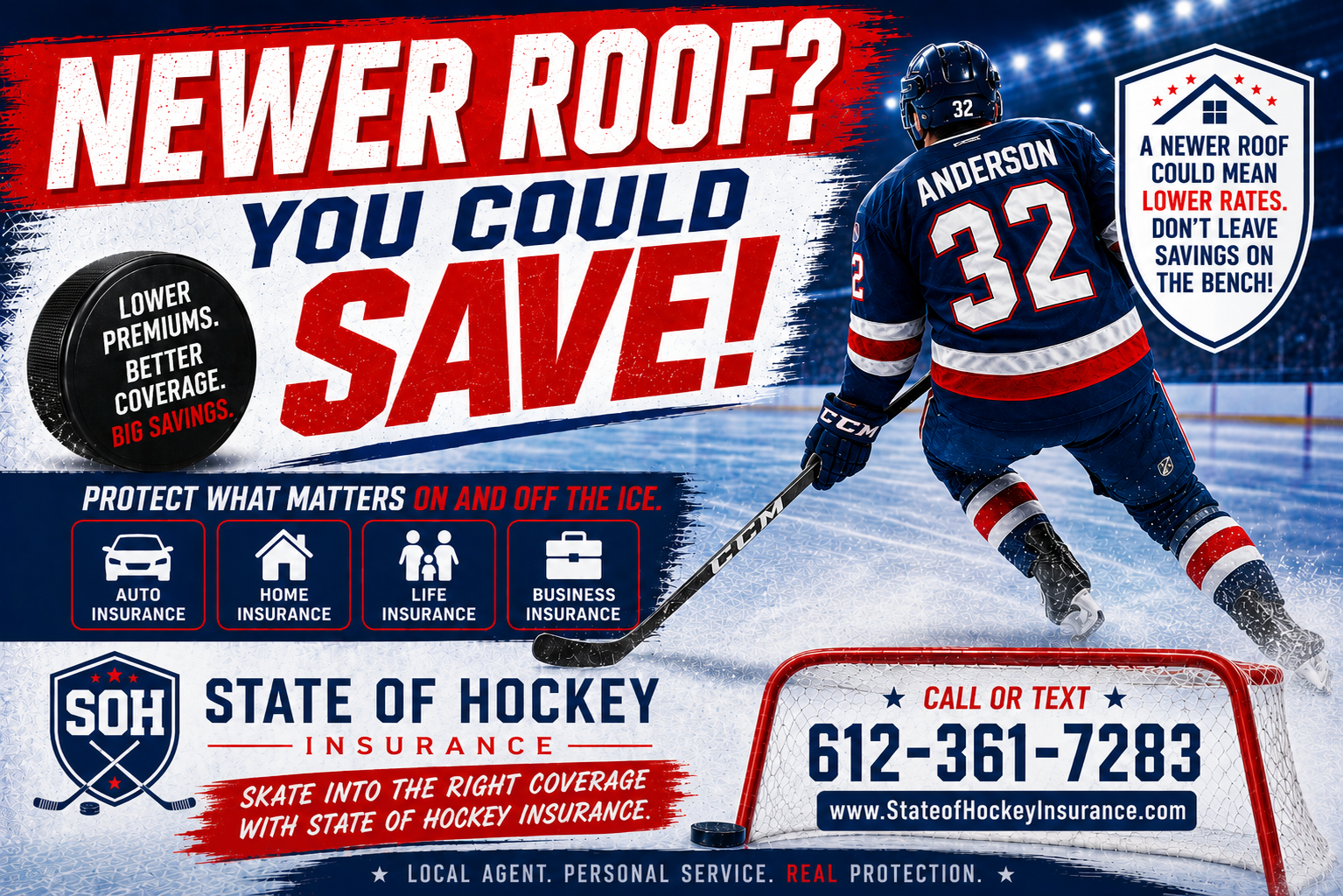 Newer Roof? You Could Save! - State of Hockey Insurance